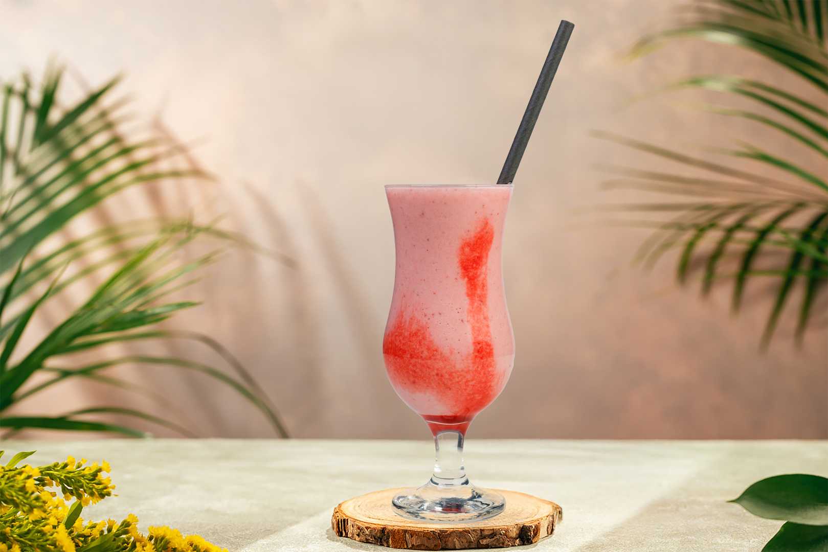 Strawberry Banana Cocktail image